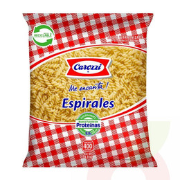 Fideos Espirales Carozzi 400Gr