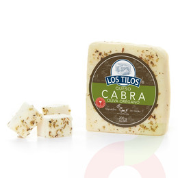 Queso Cabra Oliva Orégano Los Tilos 200Gr