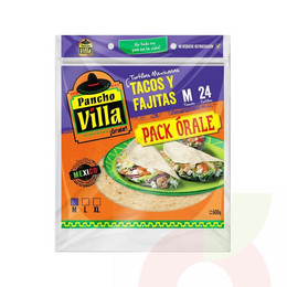 Tortillas Pack Orale Pancho Villa M 24 Unidades