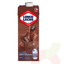 Leche Semidescremada Sabor Chocolate Loncoleche 1Lt 