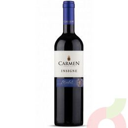 Vino Merlot Insigne Carmen 750Cc 
