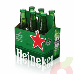 Pack Cerveza Lager Heineken 330Cc 6 Unidades
