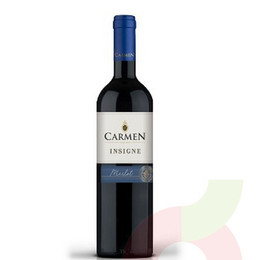 Vino Merlot Insigne Carmen 750Cc 