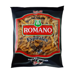 Pasta Espirales Romano 400Gr