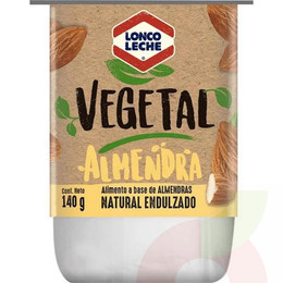 Yogurt Vegetal Almendras Loncoleche 140Gr