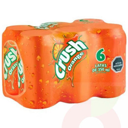Bebida Lata Crush Pack 350Cc 6 Unidades