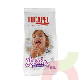 Harina de Arroz Sin Gluten Tucapel 500Gr