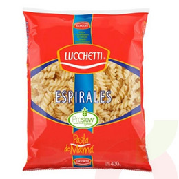 Pasta Espirales Lucchetti 400Gr