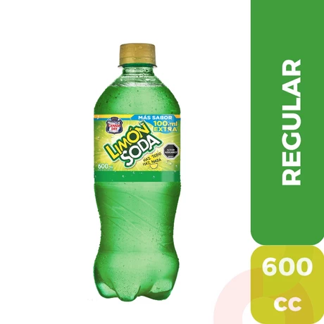 Bebida Limón Soda 600cc - vista alternativa