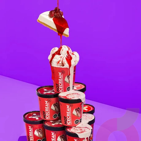 Helado Cheesecake de Frambuesa Not IceCream 298Gr - vista alternativa
