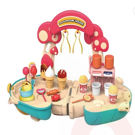 Casita Tienda Champiñón Candy 39Pcs