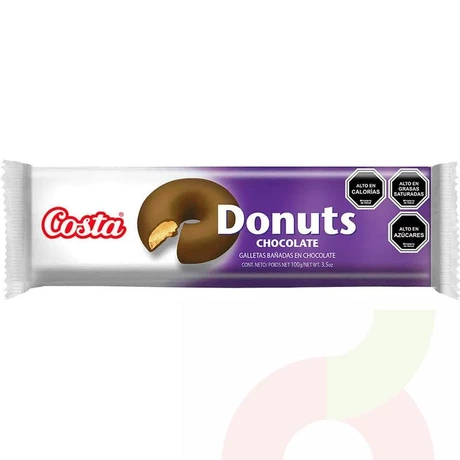 Galletas Chocolate Donuts Costa 100Gr