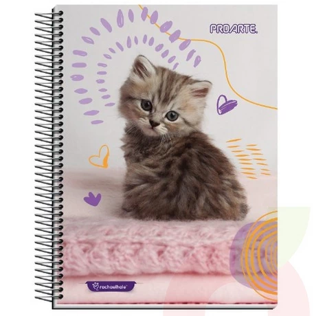 Cuaderno Carta Animales  150 Hojas 7mm ProArte - vista alternativa