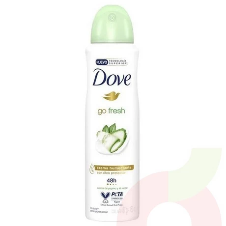 Desodorante Fresh Care Pepino Dove 150Ml