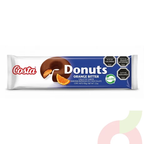 Galletas Orange Bitter Donuts Costa 100Gr - vista alternativa