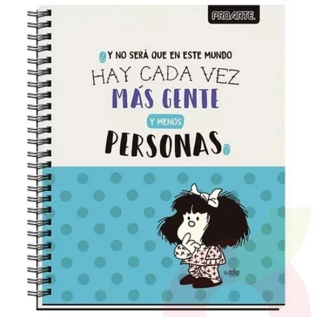 Cuaderno Mafalda 150 Hojas 7mm ProArte - vista alternativa