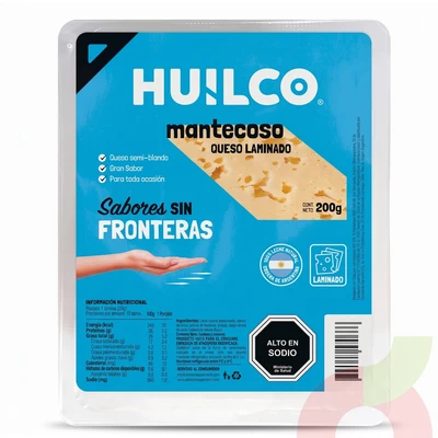 Queso Mantecoso Laminado Huilco 200Gr