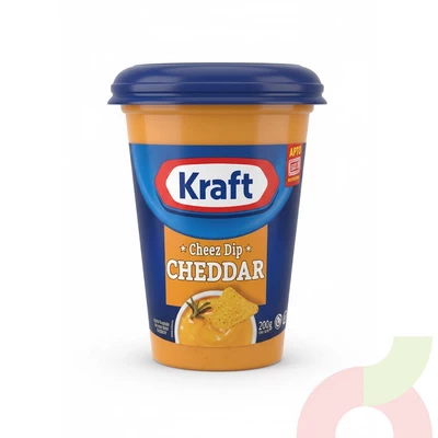 Queso Cheddar Untable Kraft 200Gr