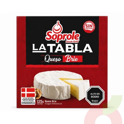 La Tabla Queso Brie Soprole 125Gr
