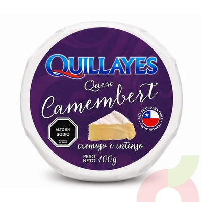 Queso Cremoso Camembert Quillayes 100Gr 