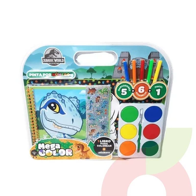 Set de Pintura Infantil Jurassic World Universal Studios