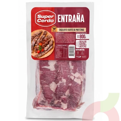 Entraña de Cerdo Super Cerdo 800Gr