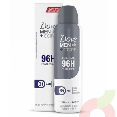Desodorante Anti Sudor Men+Care Dove 150Ml