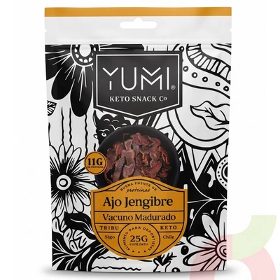 Vacuno Madurado Ajo Jengibre Yumi 25Gr