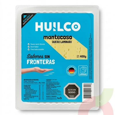 Queso Mantecoso Laminado Huilco 400Gr