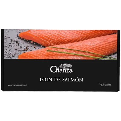 Loin de Salmón Congelado 1.5 Kg La Crianza  
