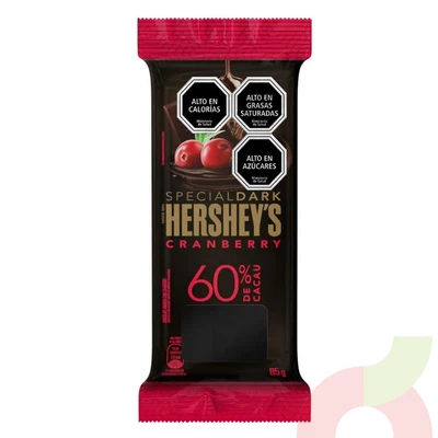 Chocolate Dark Cranberry 60% Cacao Hersheys 85Gr