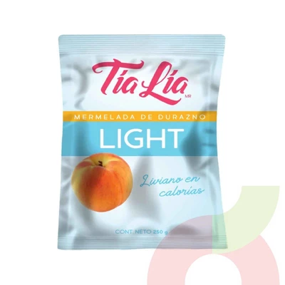 Mermelada Durazno Light Tía Lía 250Gr