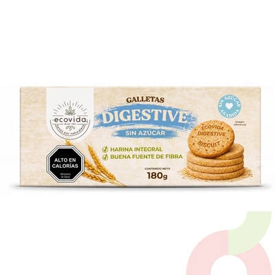 Galletas Digestive Ecovida 180Gr