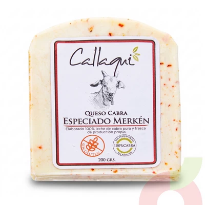 Queso Cabra Merkén Callaqui 200Gr