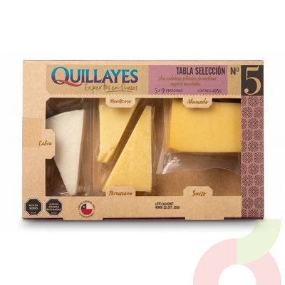 Tabla Selección N°5 Quillayes 495Gr