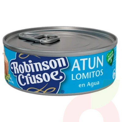 Atún Robinson Crusoe Laminado Agua 140Gr