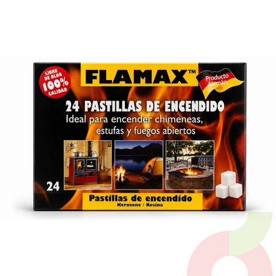 Pastillas de Encendido Flamax 24 Unidades