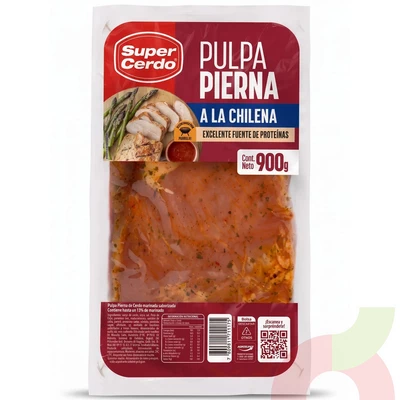 Pulpa a la Chilena Super Cerdo 900Gr
