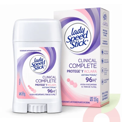 Desodorante Crema Clinical Lady Speed Stick 55Gr