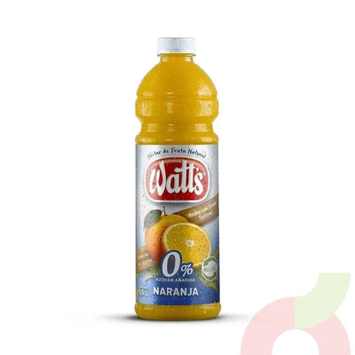 Néctar Naranja 0% Azúcar Watts 1.5Lt