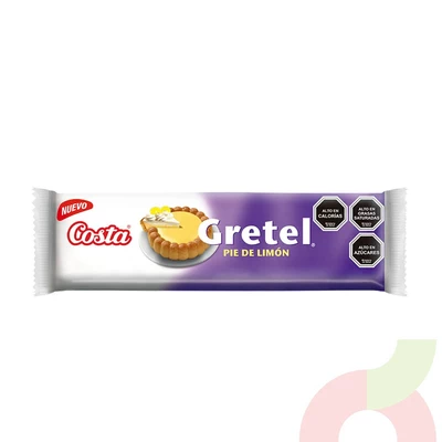 Galleta Gretel Pie de Limón Costa 100Gr