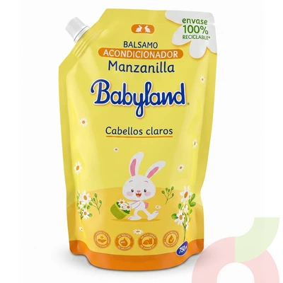 Bálsamo Manzanilla Cabellos Claros Babyland 750Ml