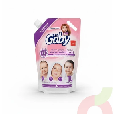 Detergente Hipoalergénico Bebé Doña Gaby 1Lt