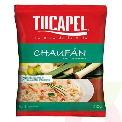 Arroz Especial Preparado Chaufan Tucapel 210Gr