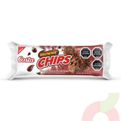 Galletas Brownie Chips Costa 120Gr