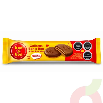 Galletas Bon O Bon Original Arcor 95Gr