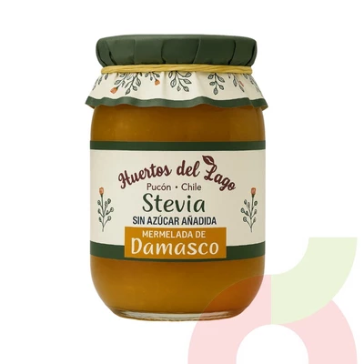 Mermelada Damasco Stevia Huertos Del Lago 230Gr