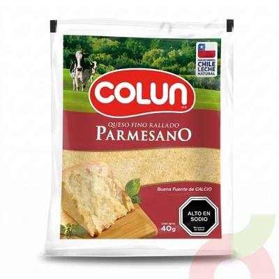 Queso Parmesano Rallado Colun 40Gr