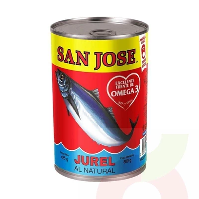 Jurel al Natural San José 425Gr