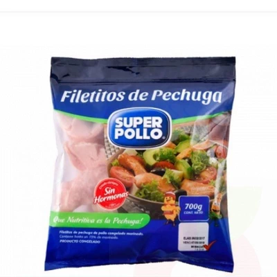 Filetitos de Pechuga Super Pollo 700Gr
